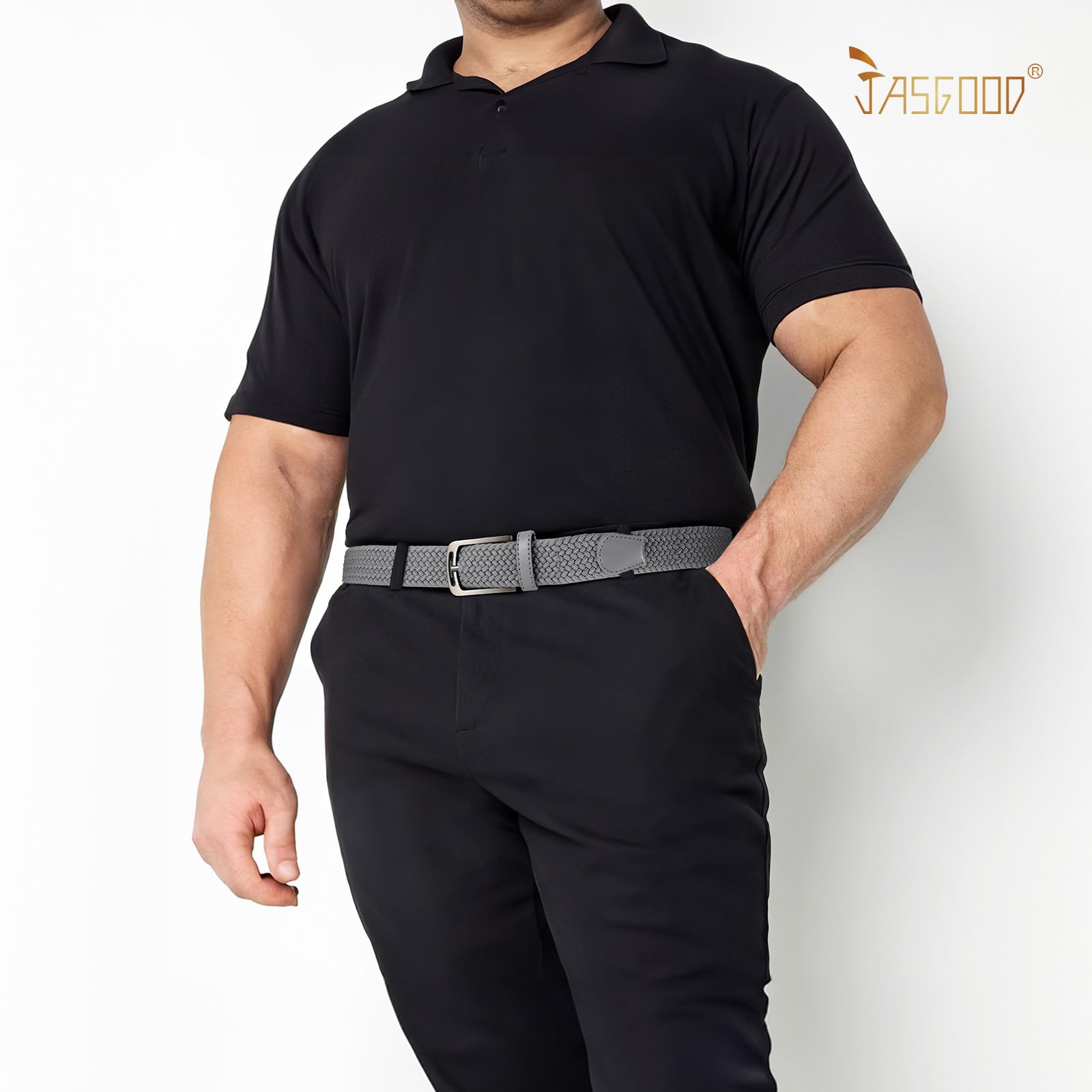 Elastic Braided Woven Belt