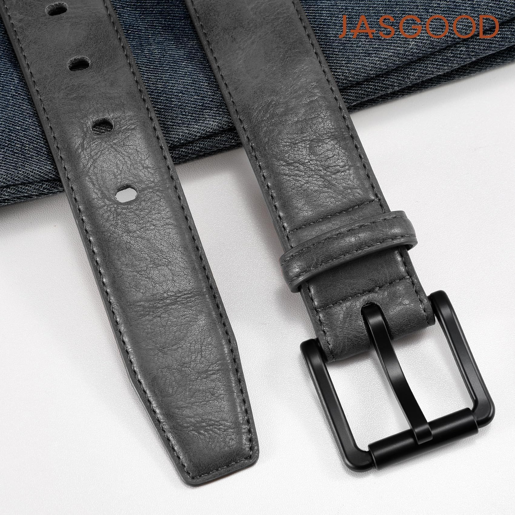 Nickel Free TSA Approved Leather Belt For Men