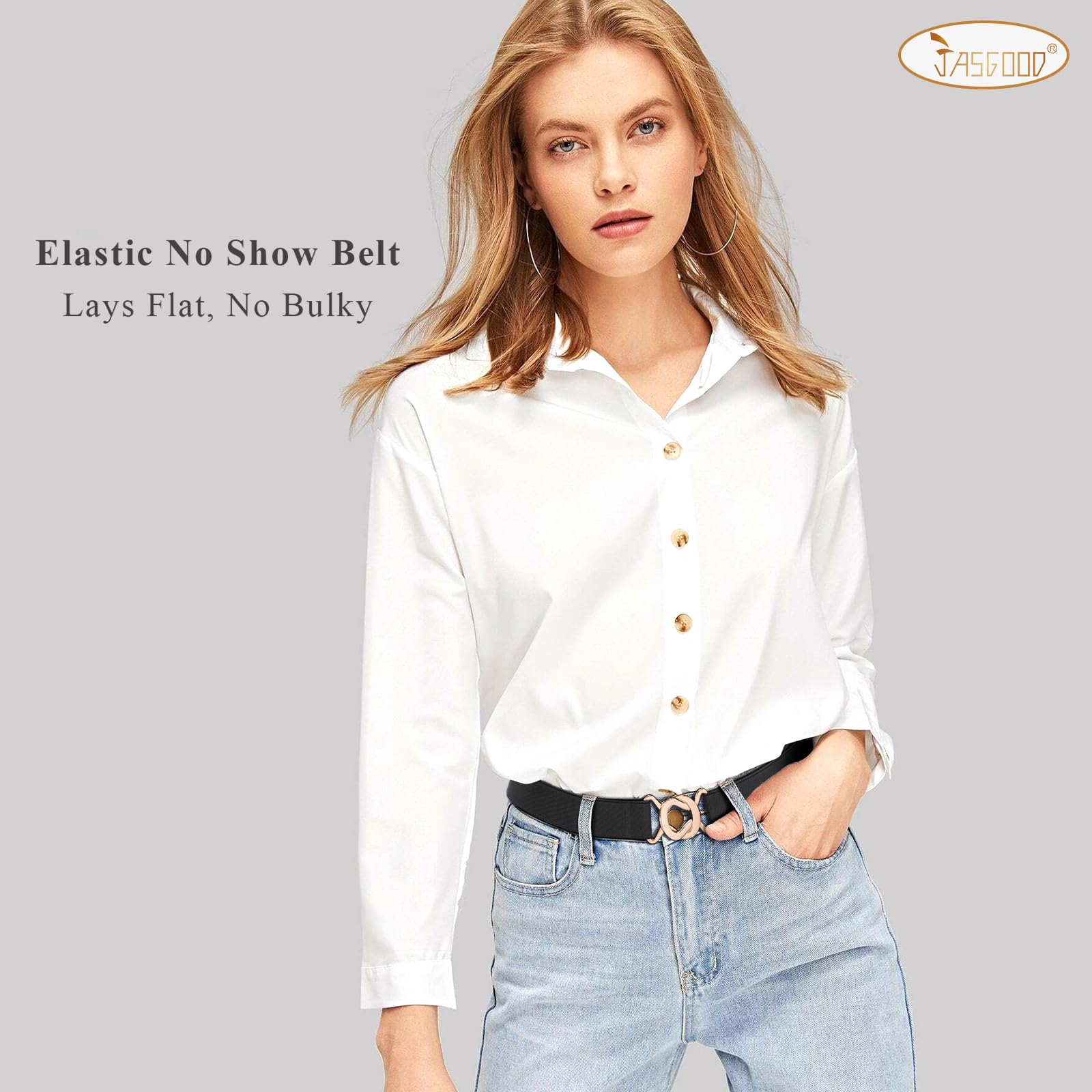 2-Pack No Show Stretch Web Belt