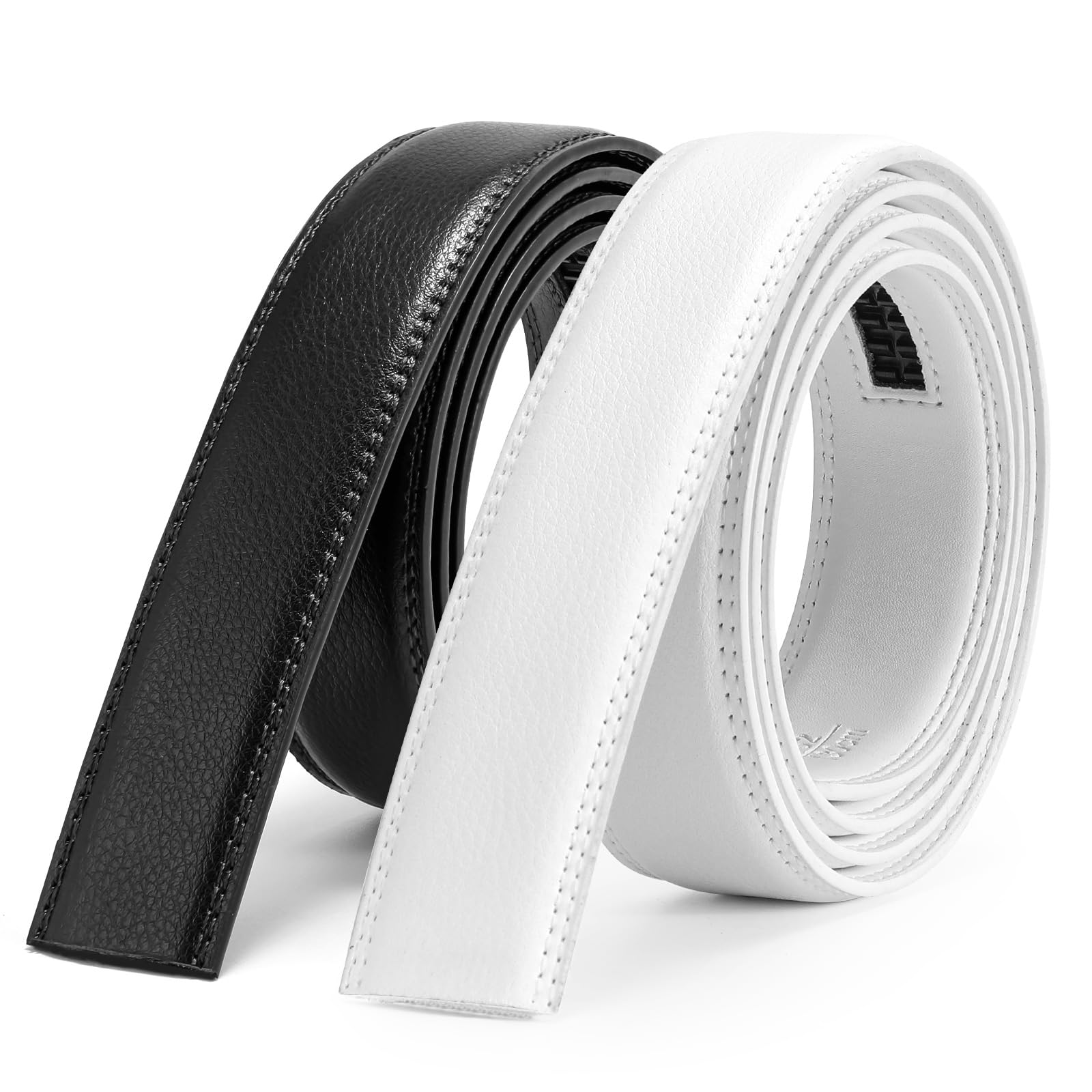 Leather Belt Strap 35mm/1.38" Without Buckle - JASGOOD OFFICIAL
