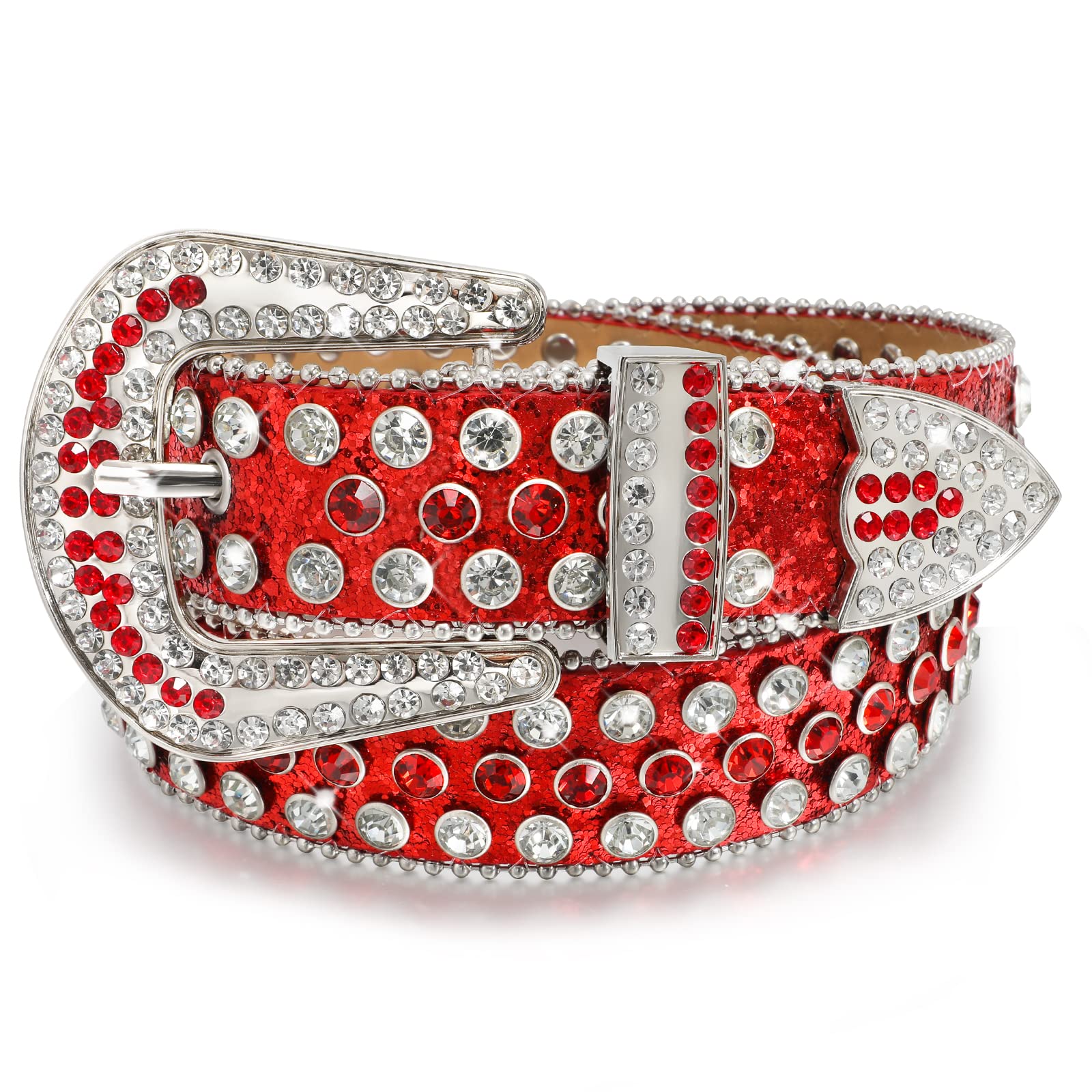 Studded Rhinestone Belts