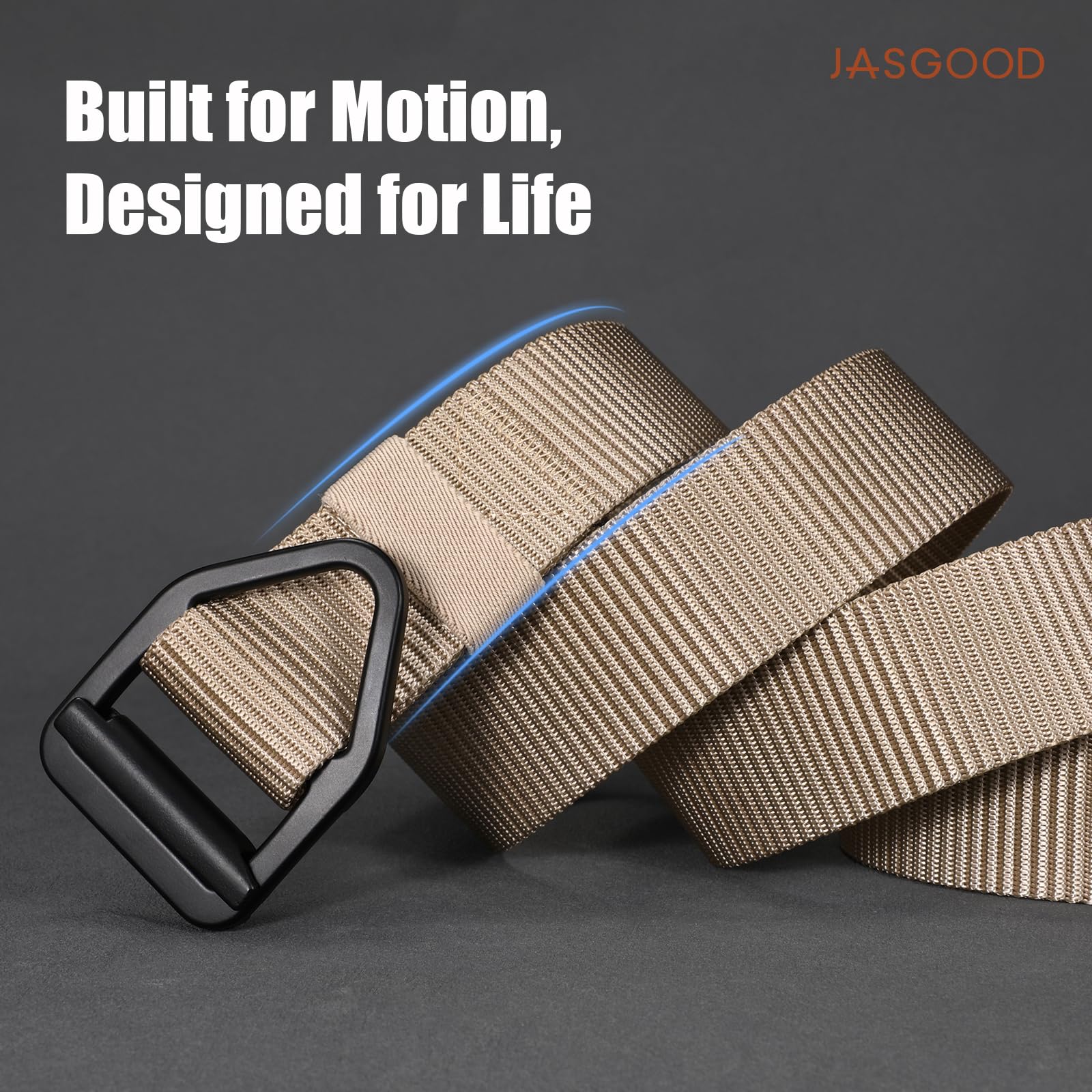 Nylon Belt With Meatal Buckle - JASGOOD OFFICIAL
