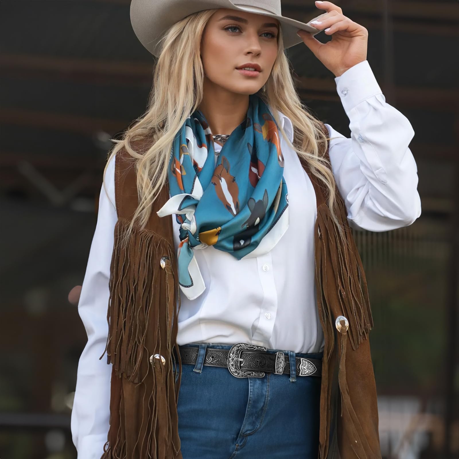 Vintage Western Design Belt for Pants Jeans Dresses - JASGOOD OFFICIAL