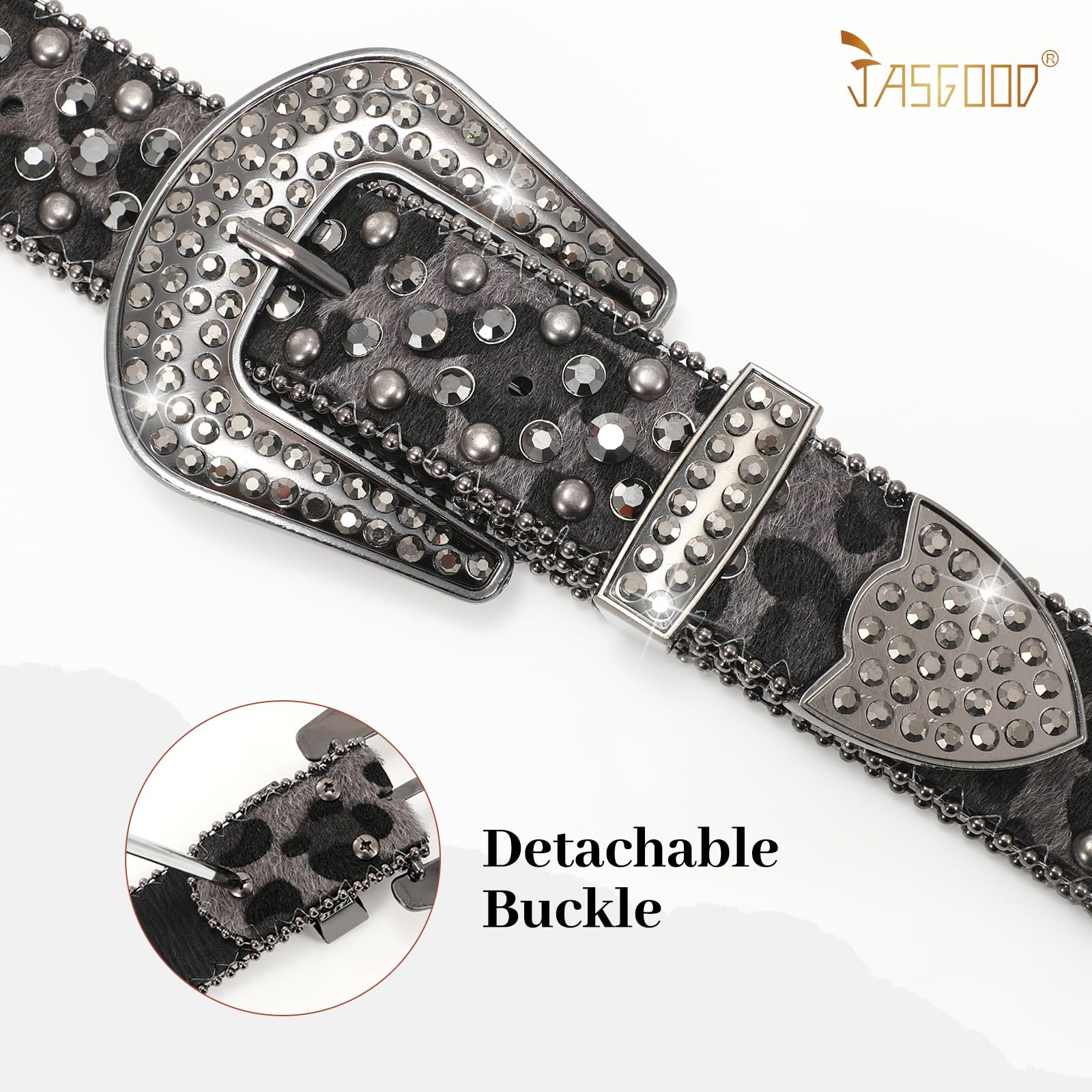 Cowgirl Studded Rhinestone Bling Belt