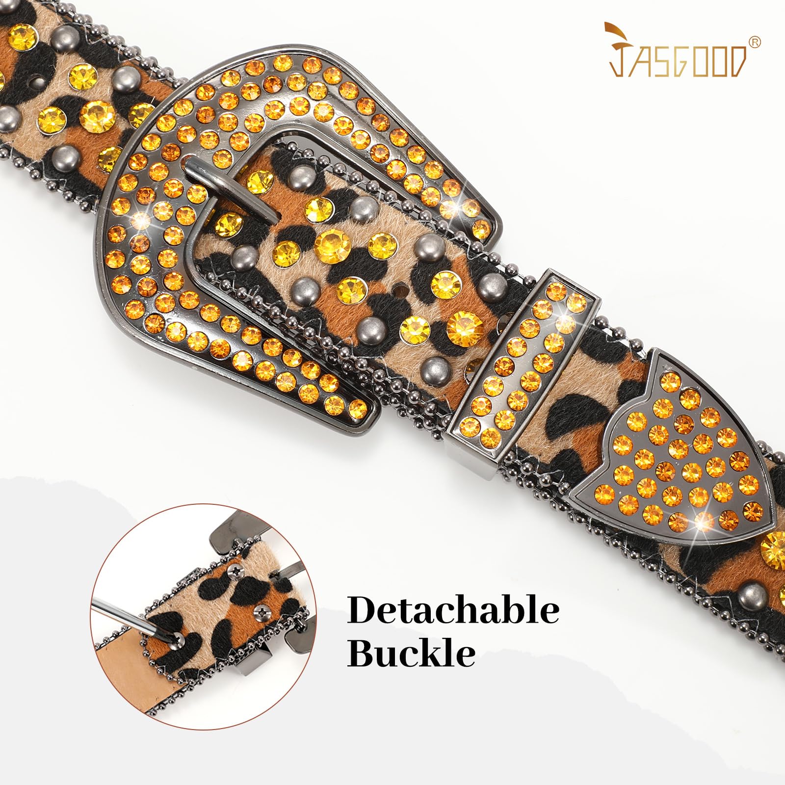 Cowgirl Studded Rhinestone Bling Belt