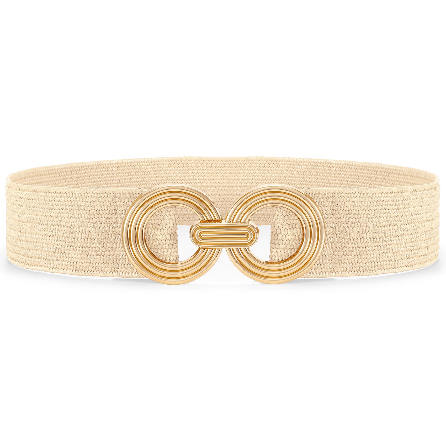 Straw Woven Elastic Belt