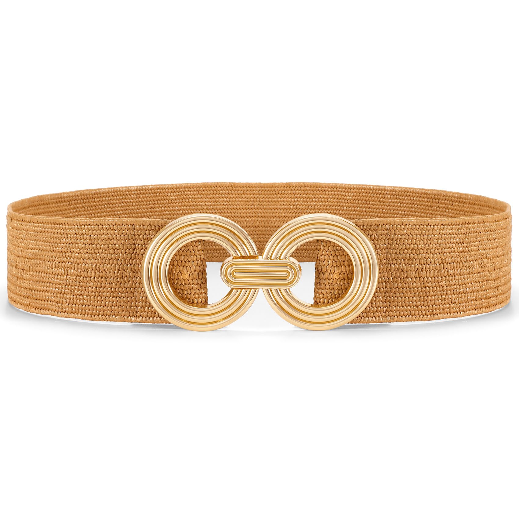 Straw Woven Elastic Belt
