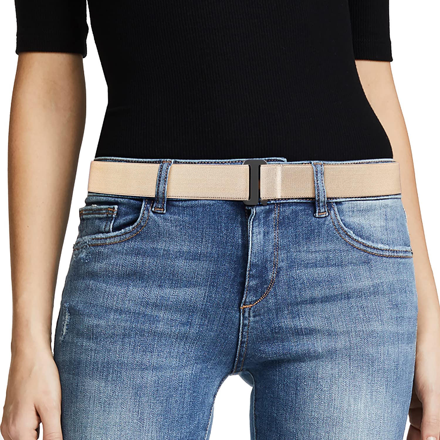 1-pack Invisible Elastic Web Strap Belt