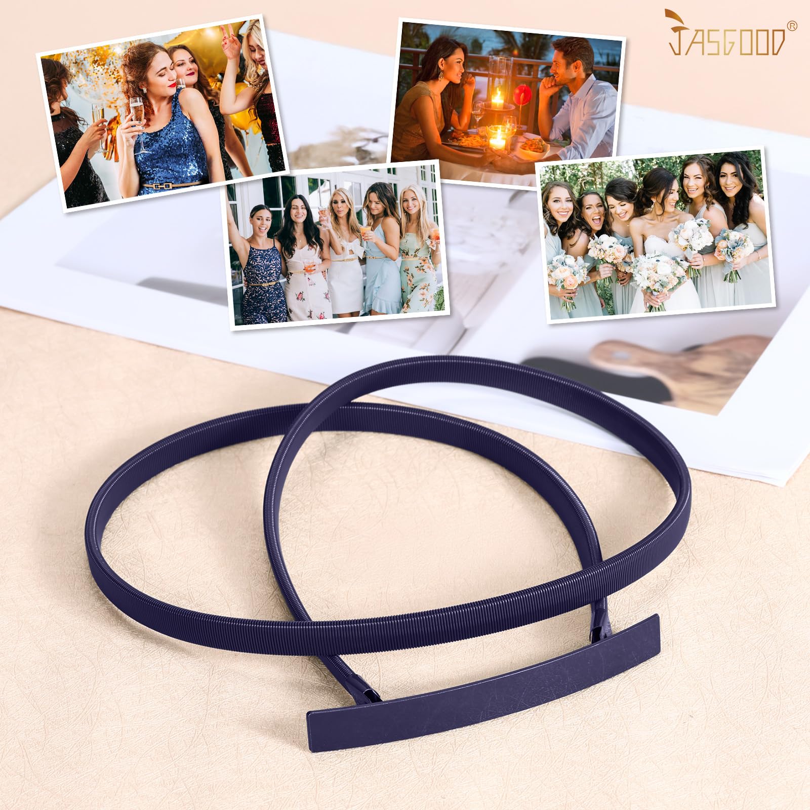Elastic Metal Chain Waist Belt