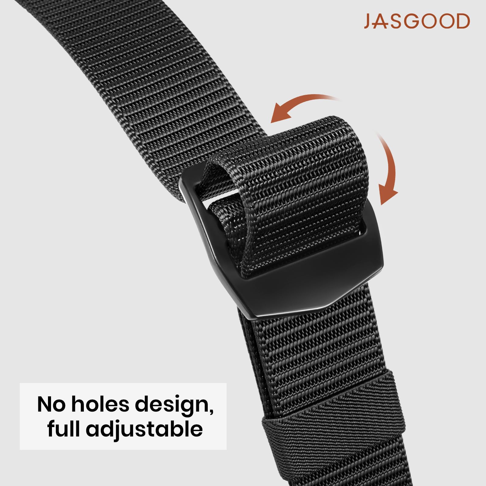 Heavy Duty Military-style Tactical Belt with Metal Buckle - JASGOOD OFFICIAL