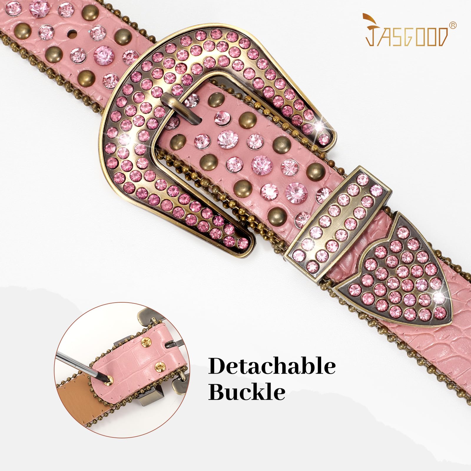 Cowgirl Studded Rhinestone Bling Belt