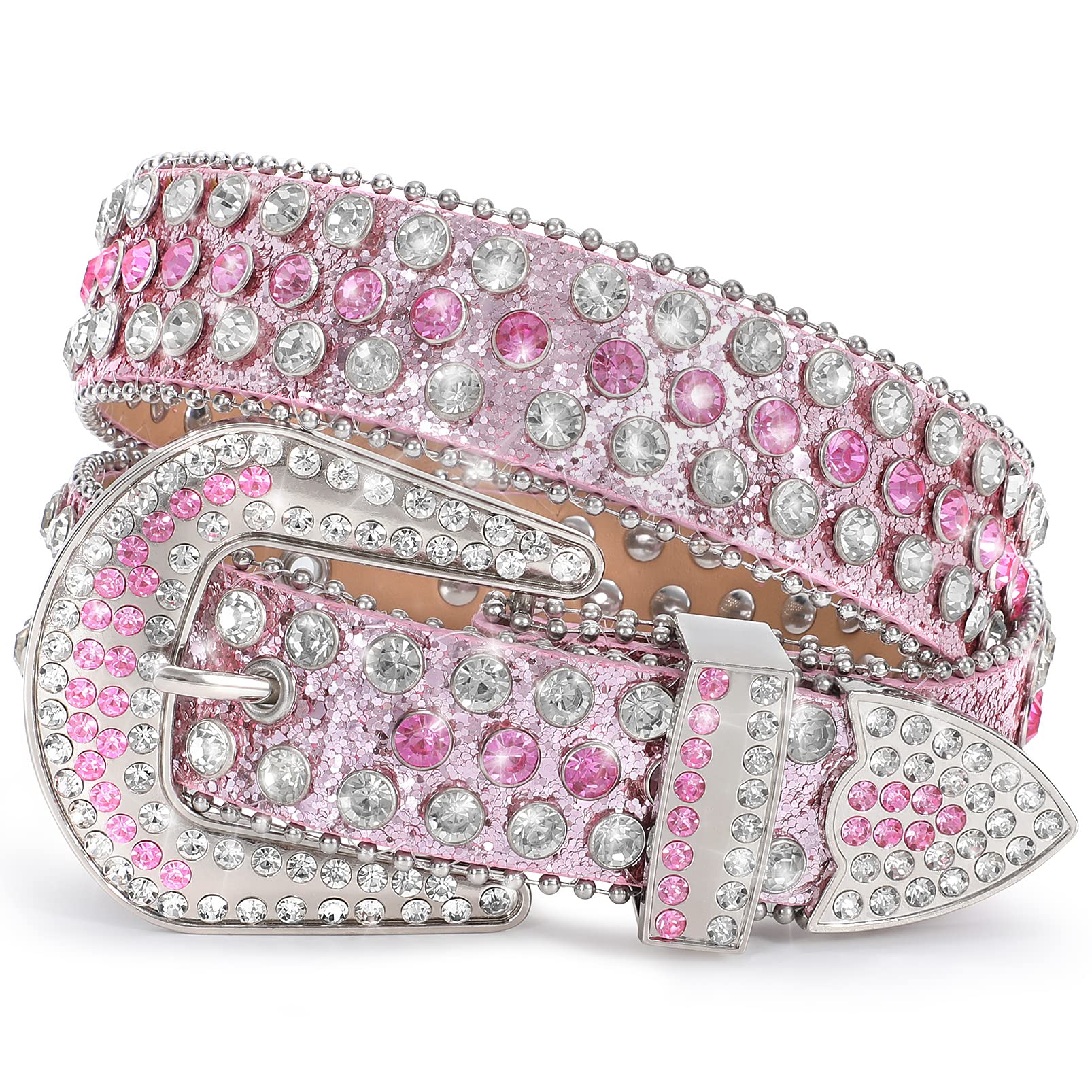 Studded Rhinestone Belts