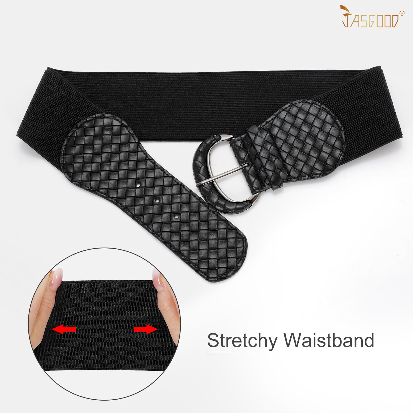 Women Stretchy Wide Waist Belt