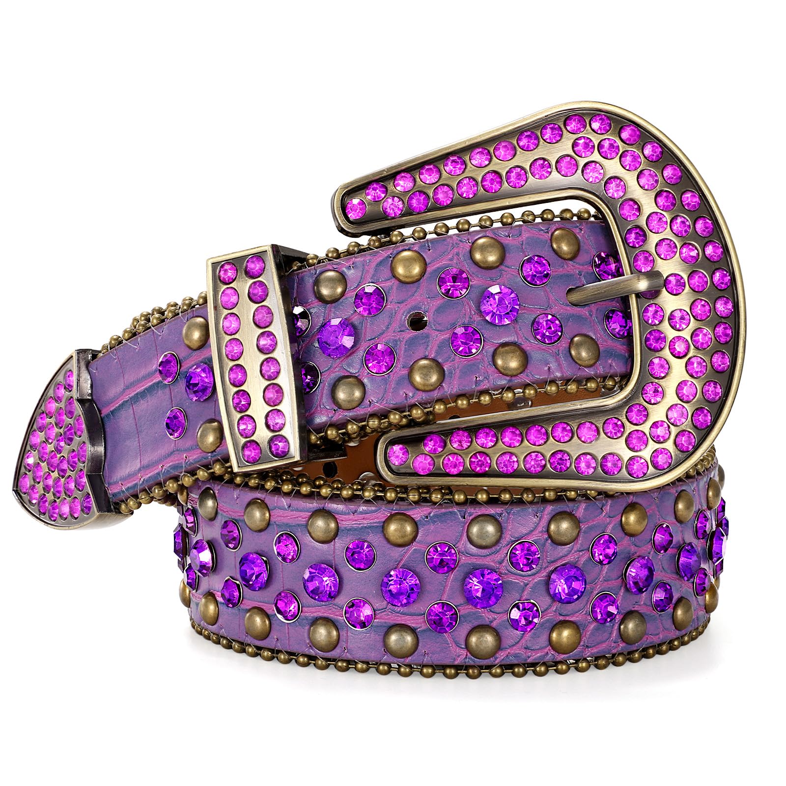 Cowgirl Studded Rhinestone Bling Belt