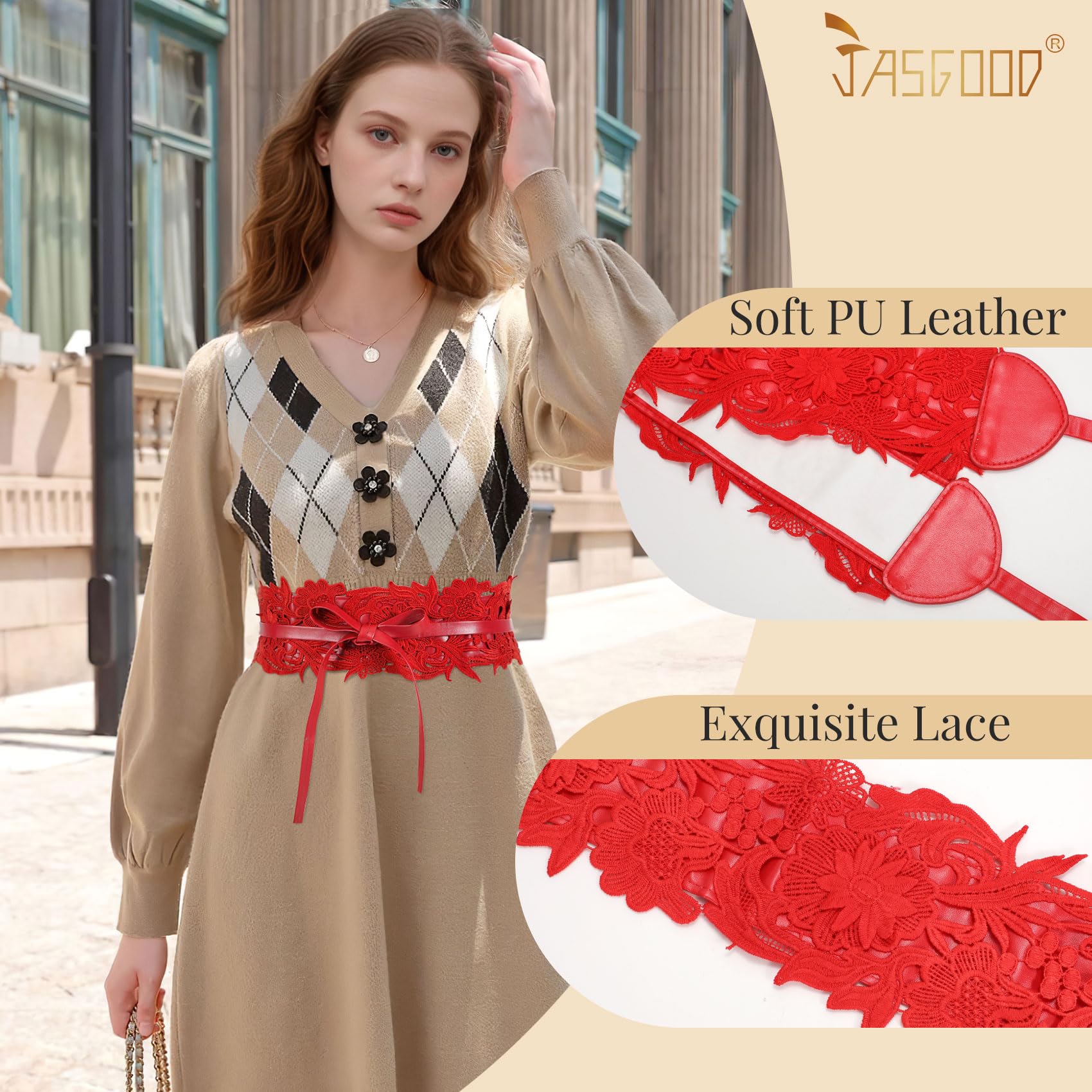 Bow-Tie Wrap Up Cinch Wide Belt