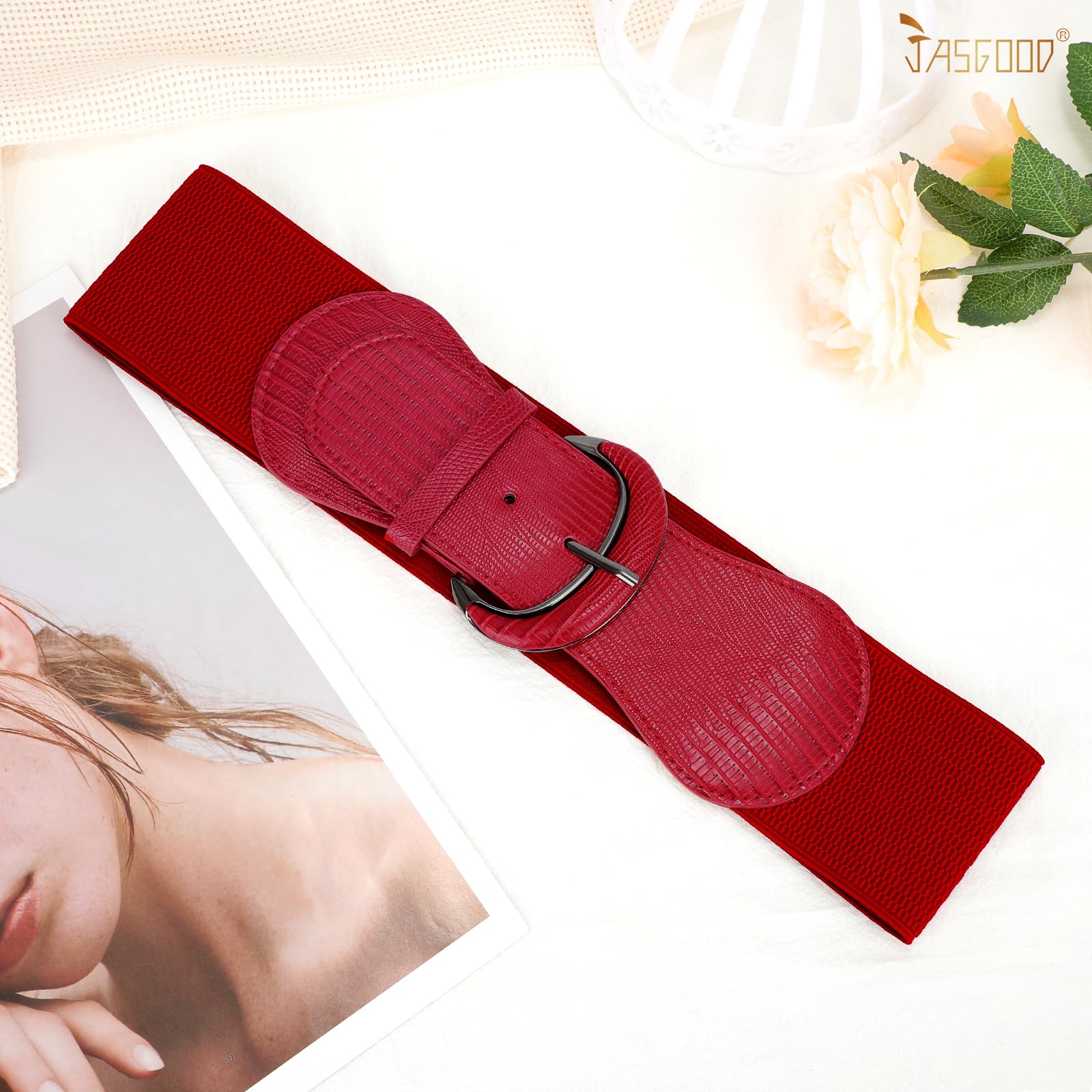 Women Stretchy Wide Waist Belt