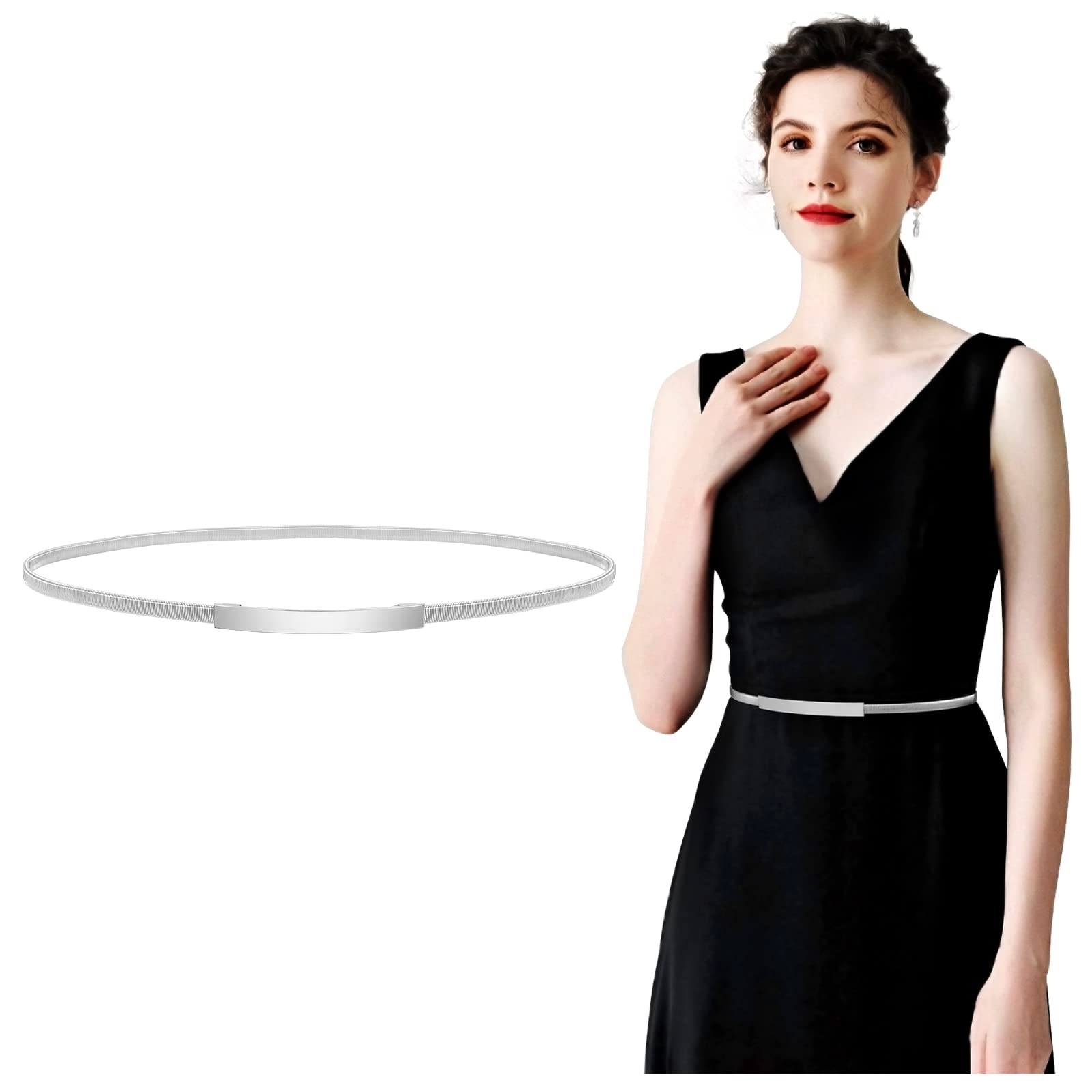 Elastic Metal Chain Waist Belt