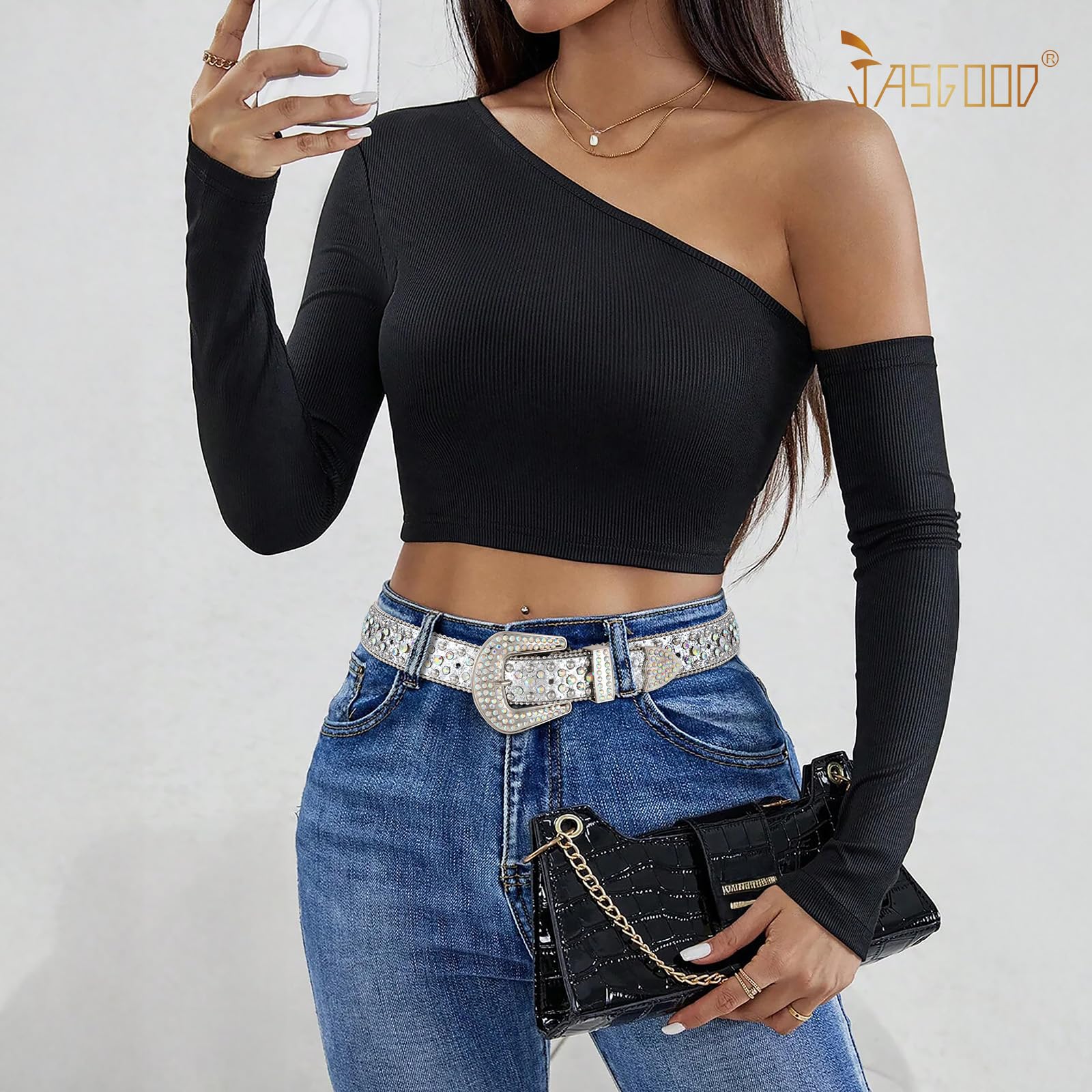 Cowgirl Studded Rhinestone Bling Belt