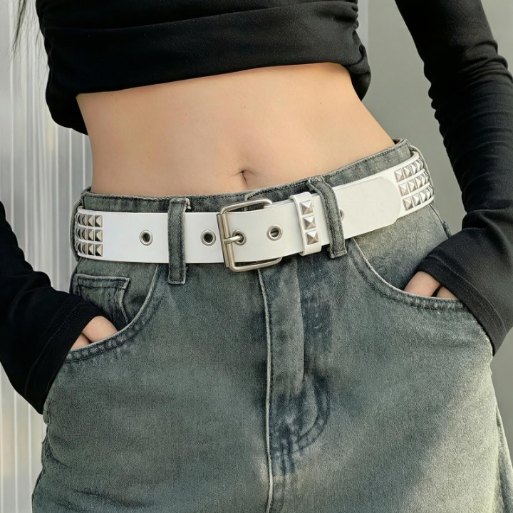 Punk Rivet Studded Belt - JASGOOD OFFICIAL