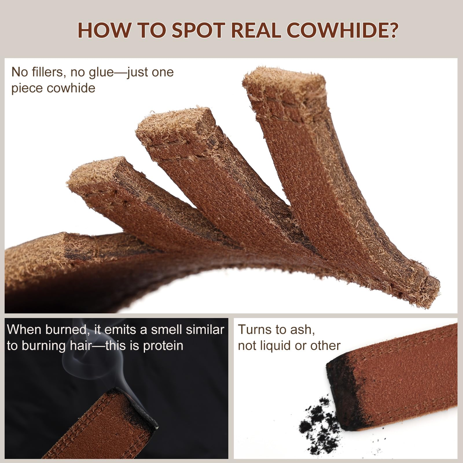 Handcraft Full Grain Sliding Cowhide Leather Waist Belt As Gift | 1.38"Width