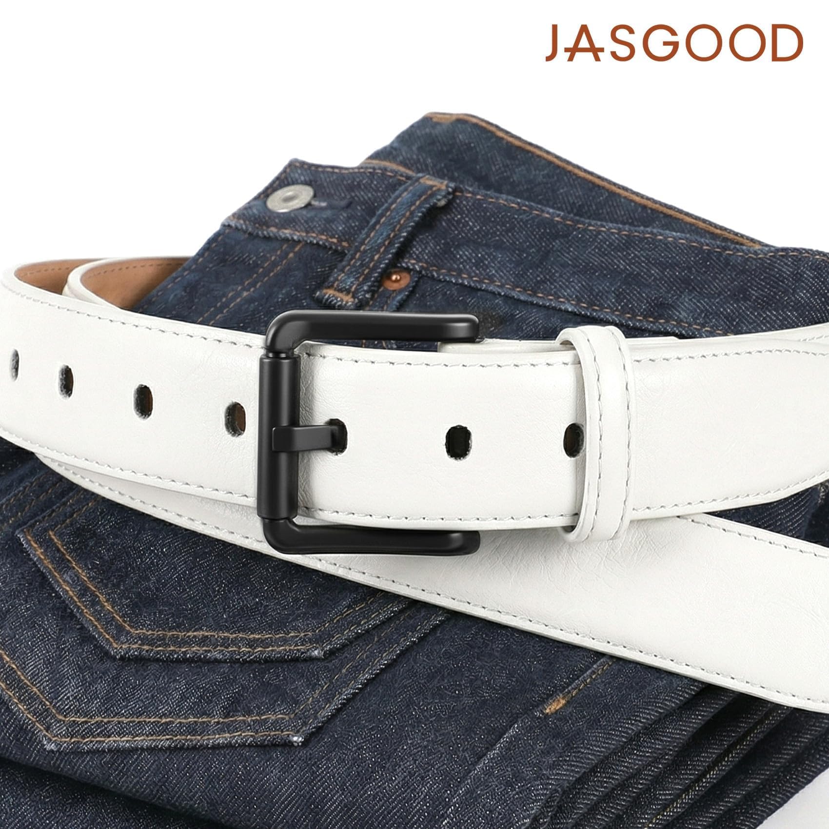 Nickel Free TSA Approved Leather Belt For Men