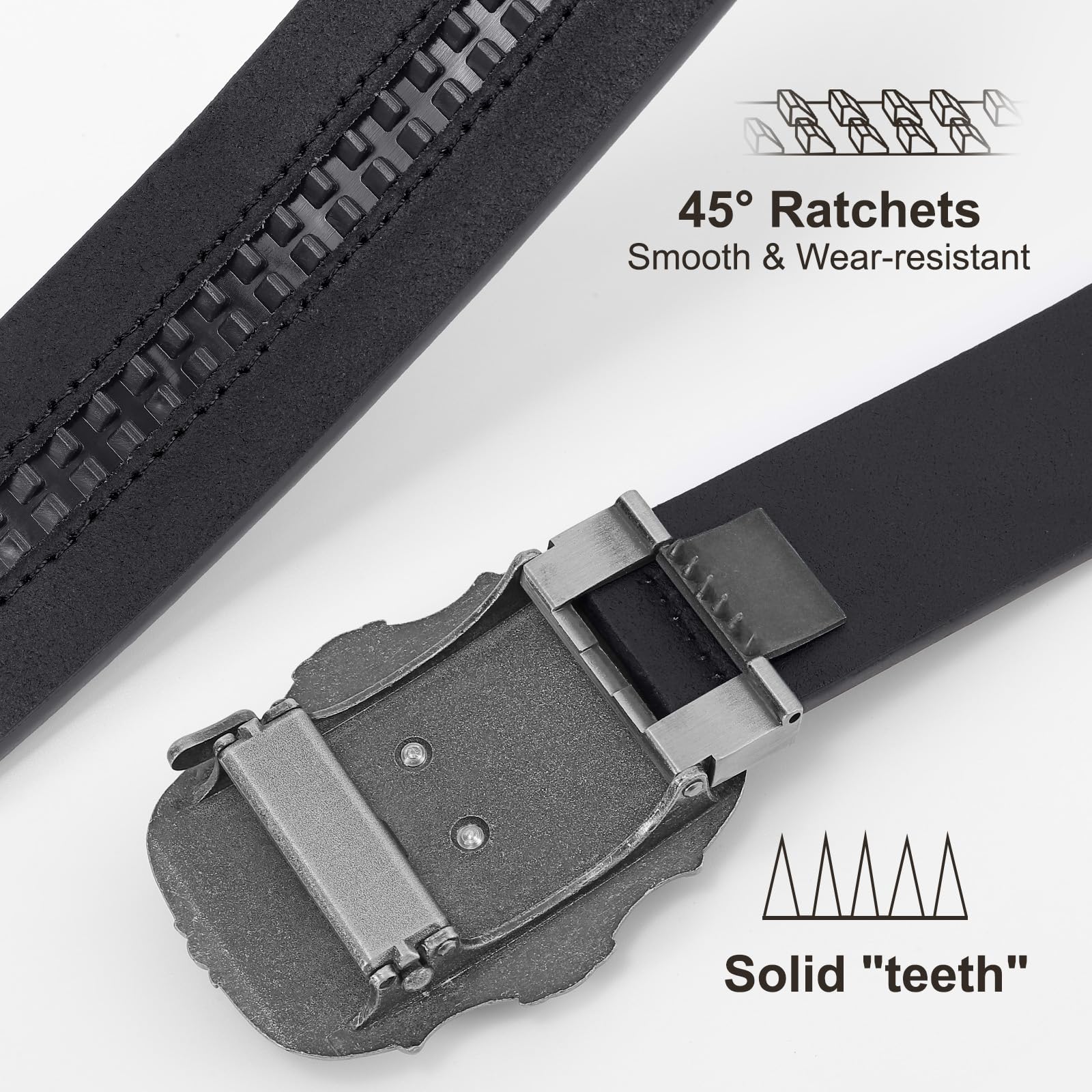1.5" Ratchet Replacement Belt Strap (No Buckle) - JASGOOD OFFICIAL