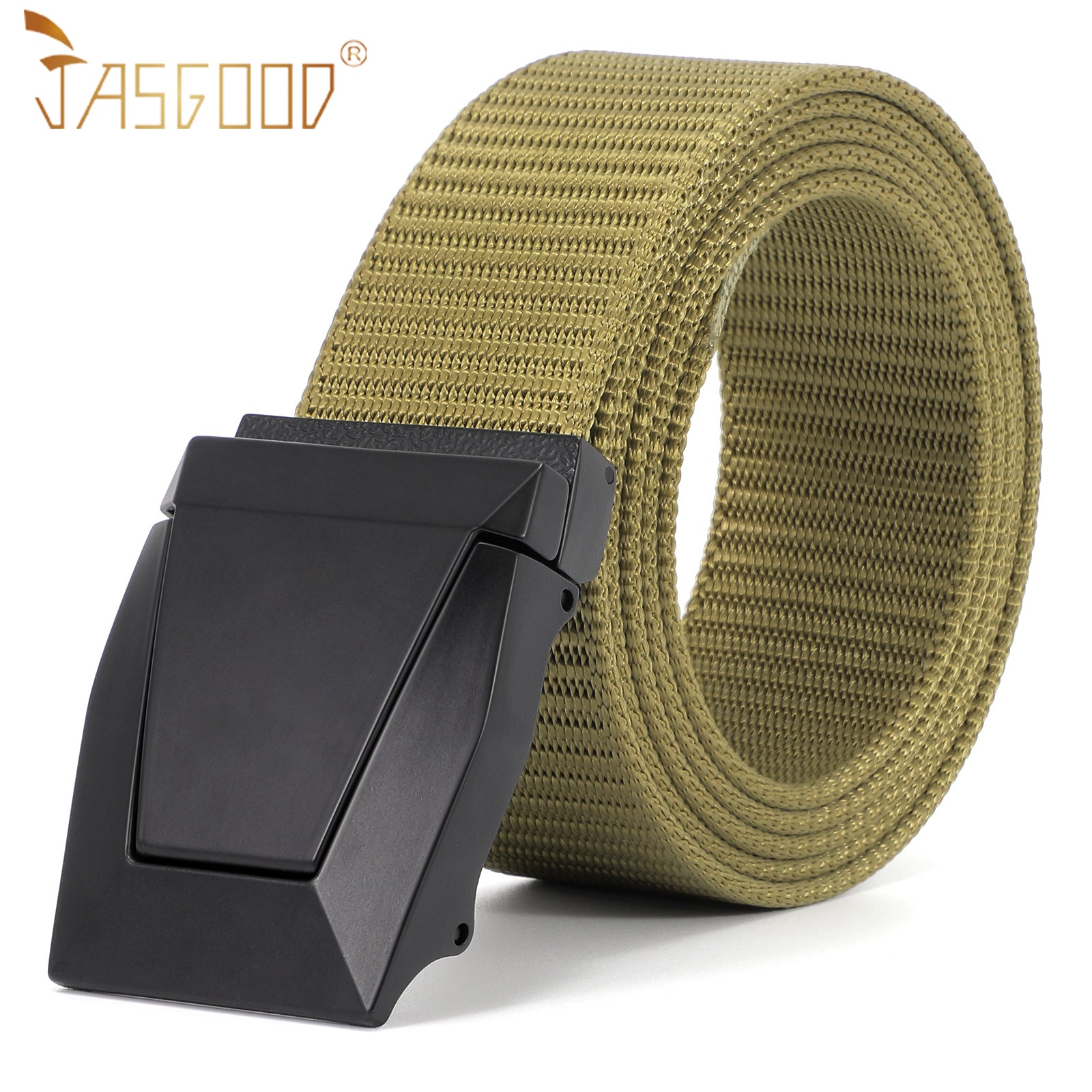 Nylon Military Tactical Belt Webbing Canvas Outdoor Web Belt - JASGOOD OFFICIAL