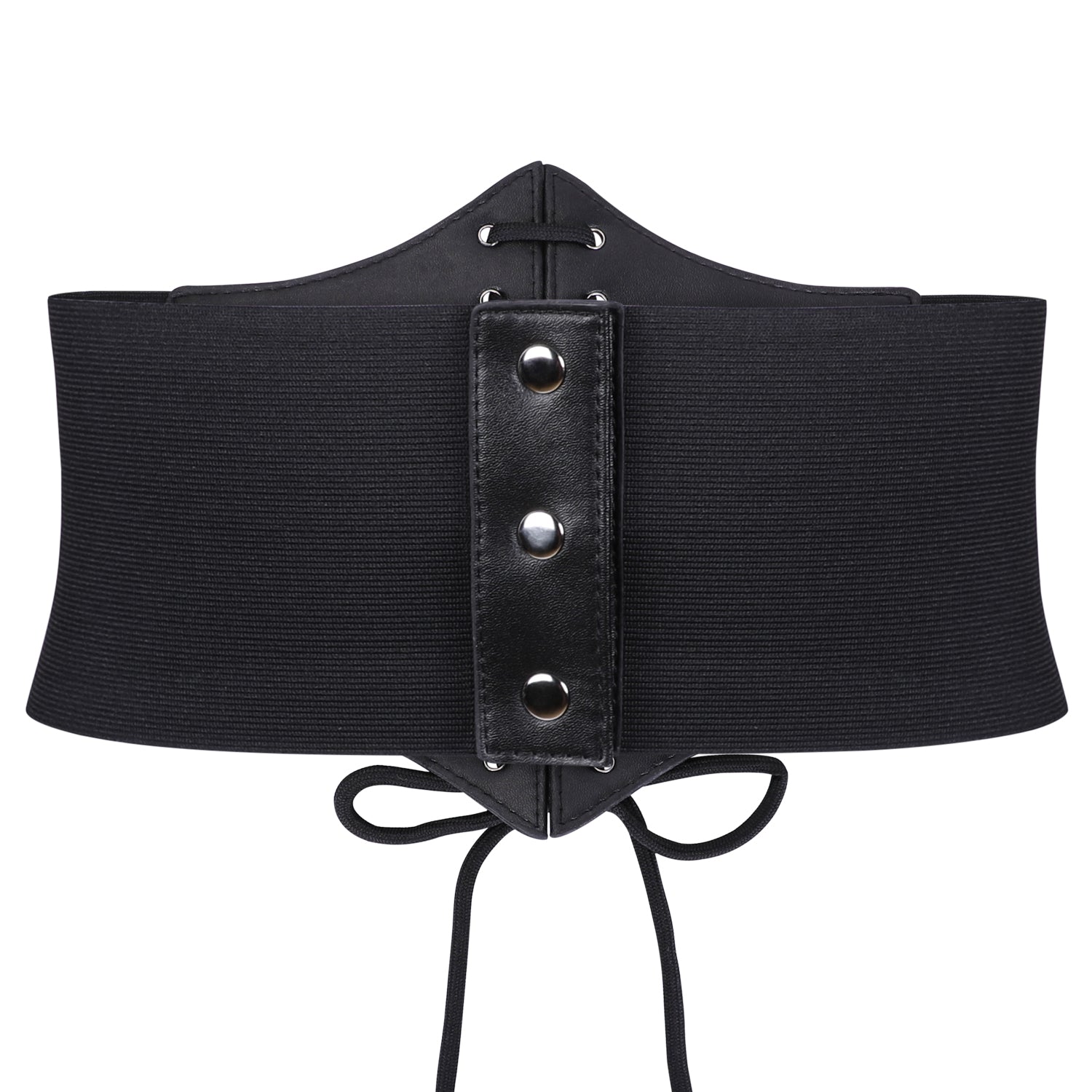 Women’s Elastic Costume Waist Belt Lace-up Tied Waspie Corset Belts for Women by JASGOOD - JASGOOD OFFICIAL