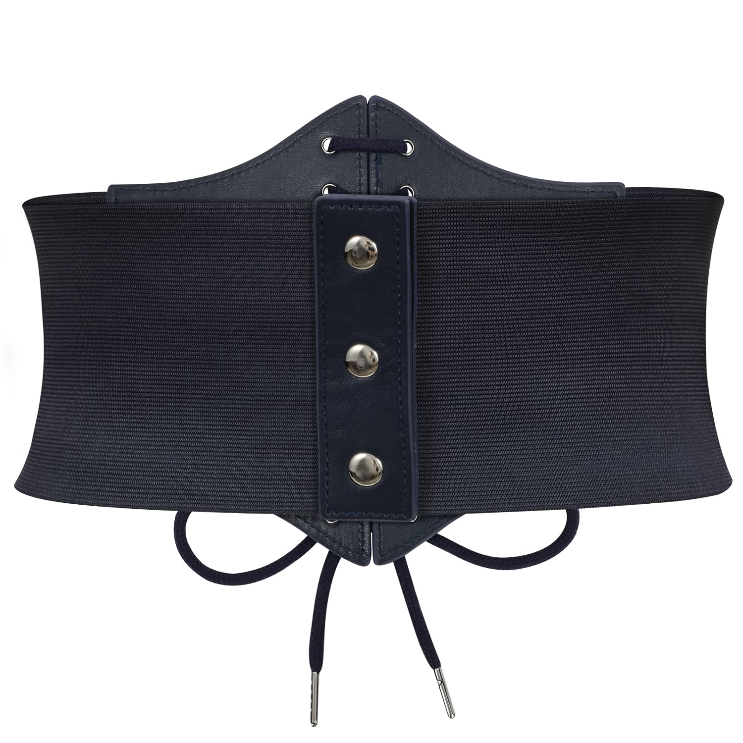 Women’s Elastic Costume Waist Belt Lace-up Tied Waspie Corset Belts for Women by JASGOOD - JASGOOD OFFICIAL
