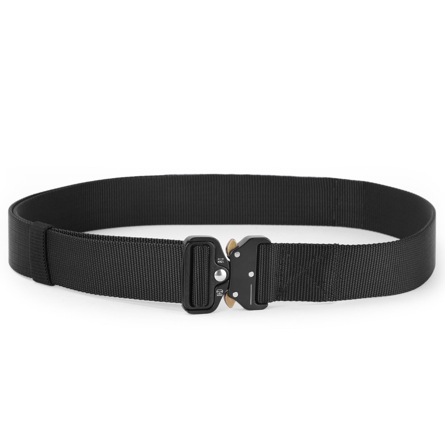 Tactical Heavy Duty Belt Sansths Men Military Webbing Belt 1.5ââ‚?Quick-Release Riggers Web Belt with Metal Buckle