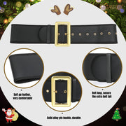 Santa Claus Christmas Wide Leatherwear Fashion Unisex Belt