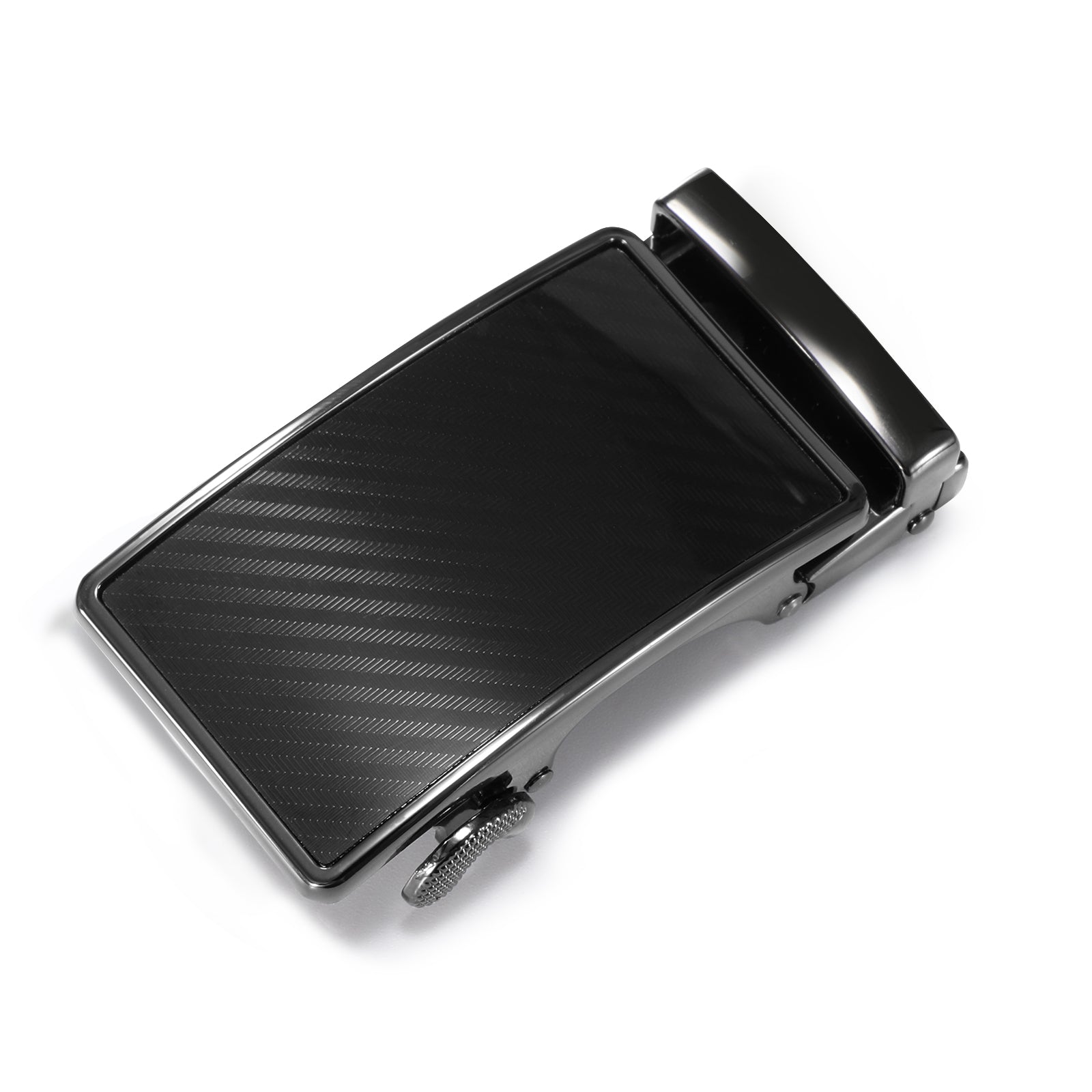 JASGOOD 40mm Automatic Ratchet Buckle, Replacement Click Buckle for 1 3/8 Slide Belt Strap