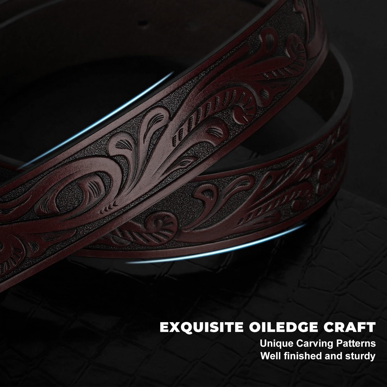 Western Belt Strap Without Buckle - JASGOOD OFFICIAL