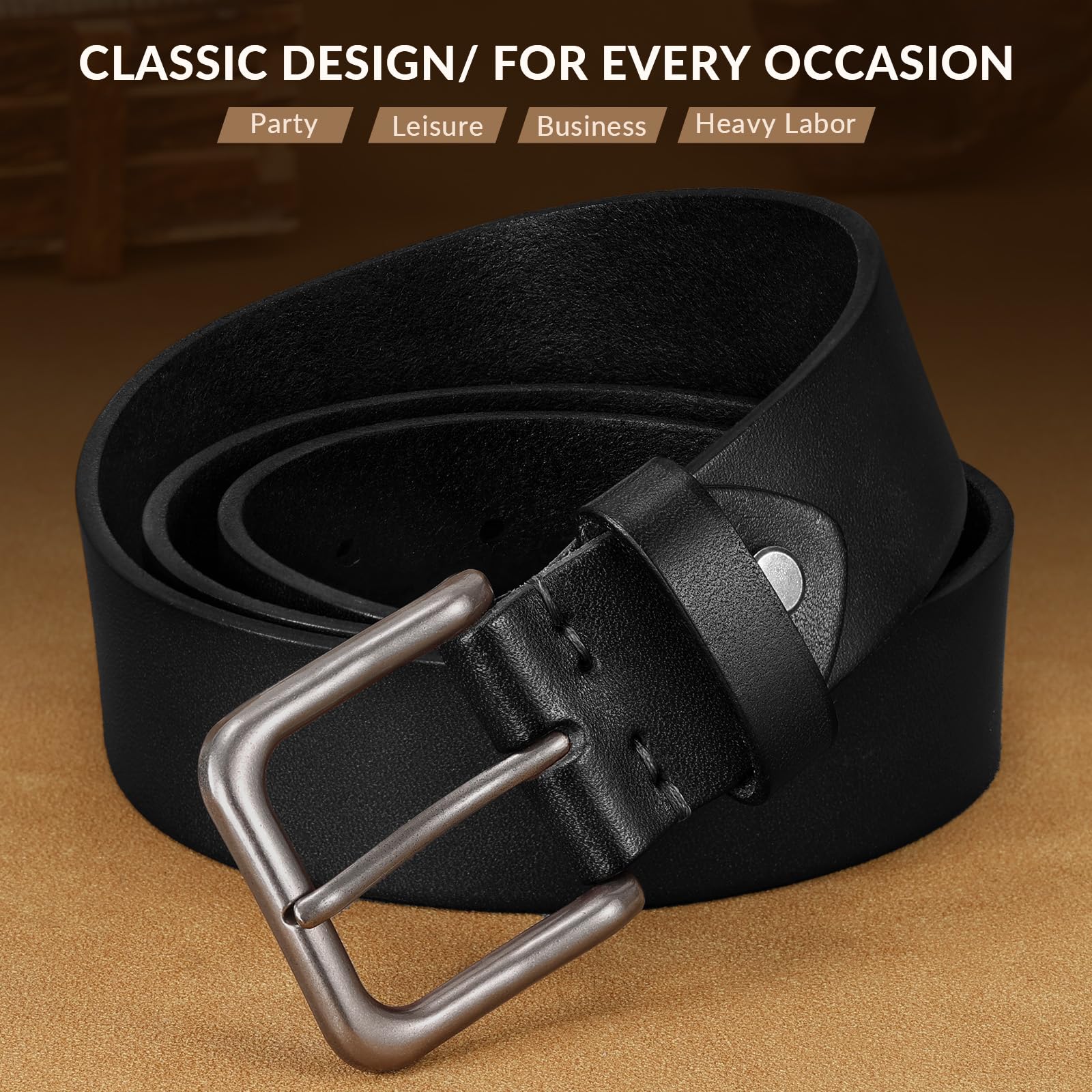 Handmade Full Grain Leather Belts for Men