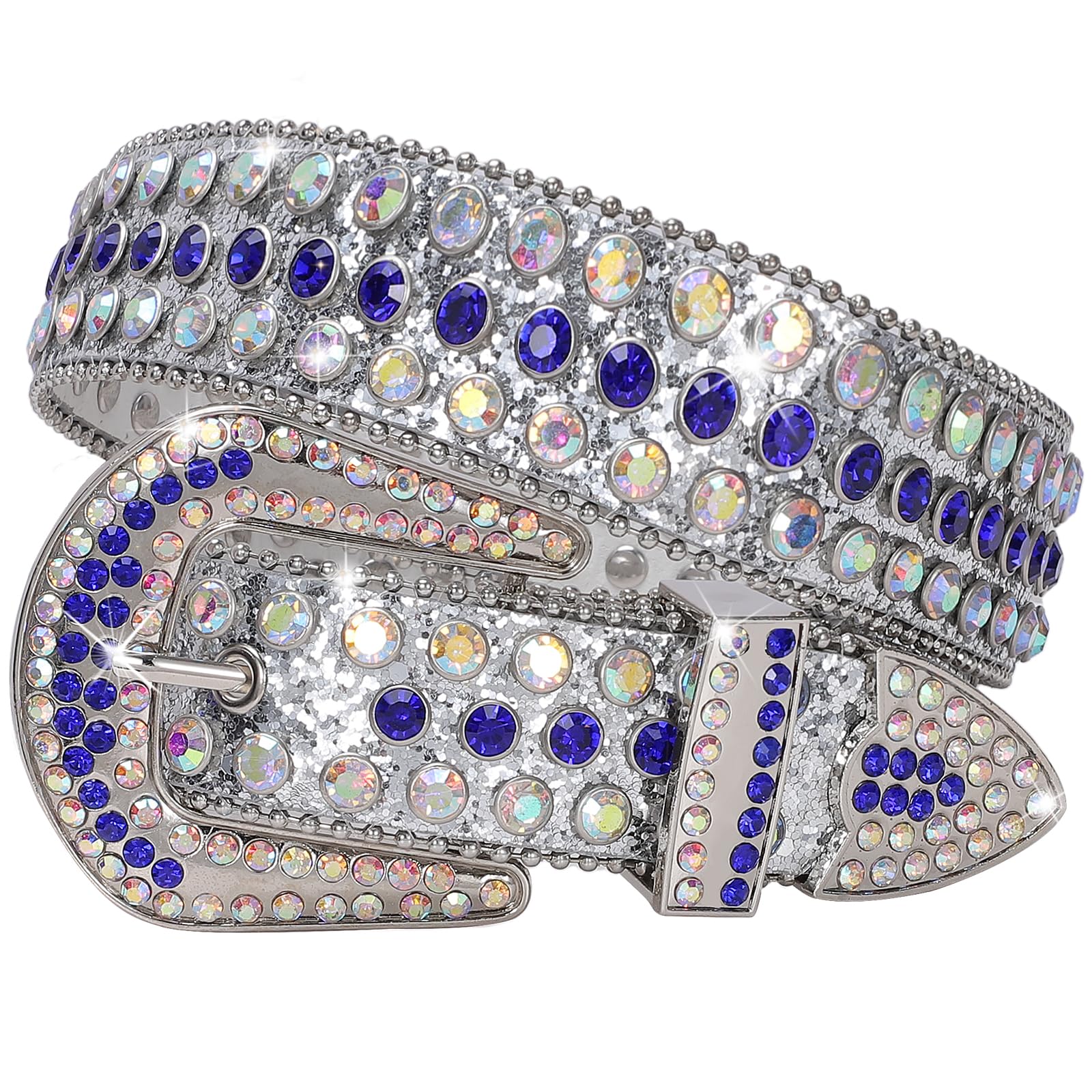 Studded Rhinestone Belts
