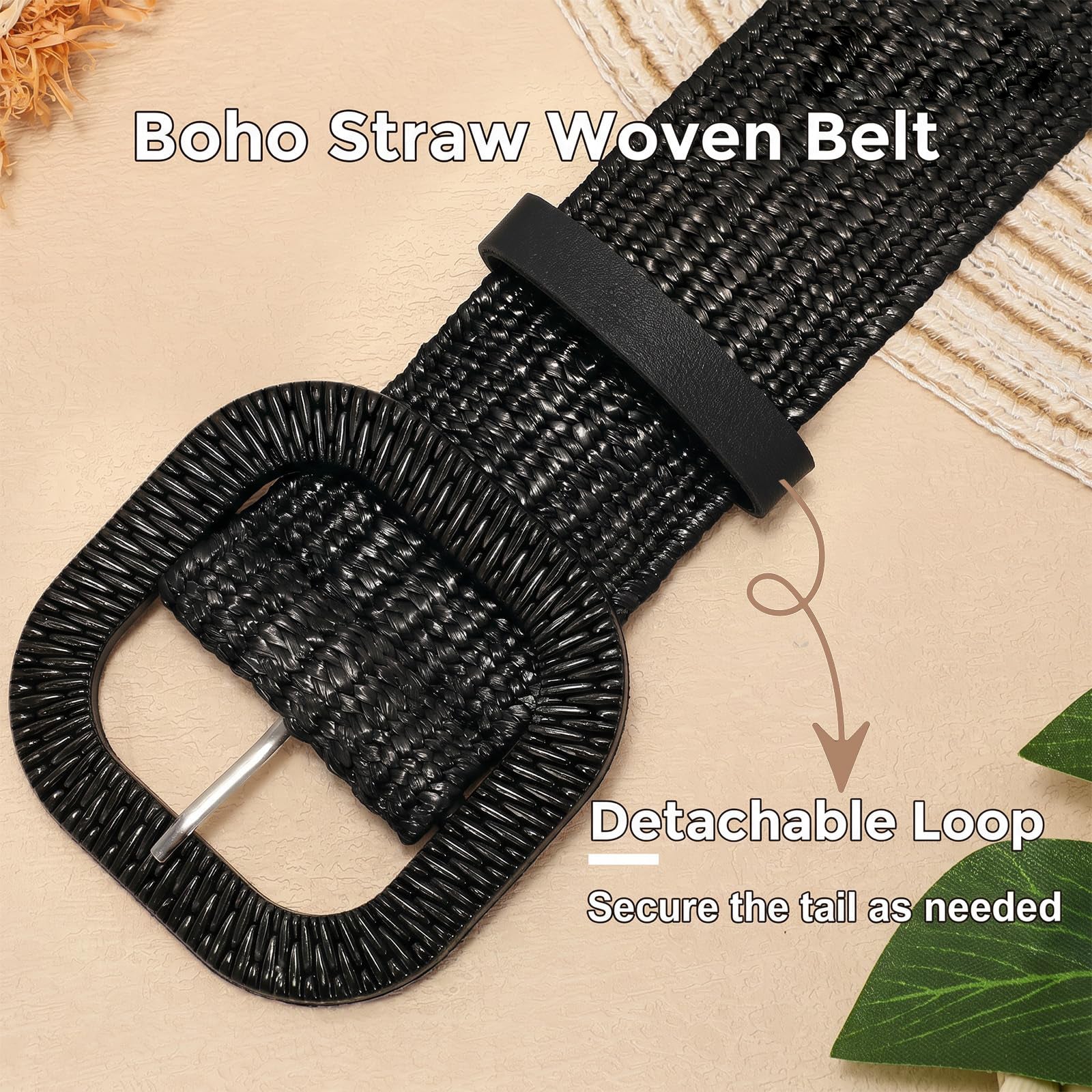 Boho Briaded Belts for Dresses