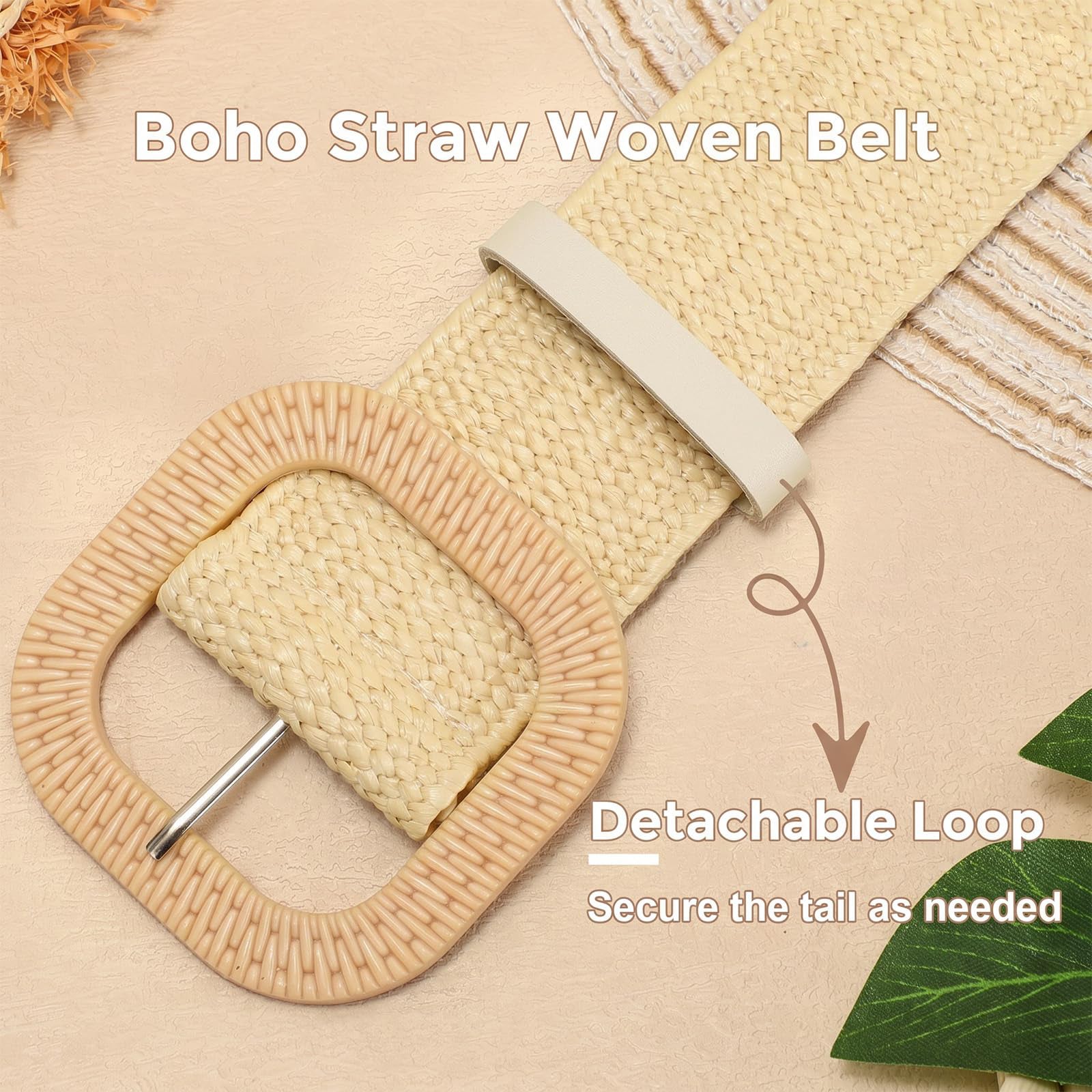 Boho Briaded Belts for Dresses