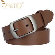 Women Fashion Leather Cowhide Waist Belt For Jeans Pants