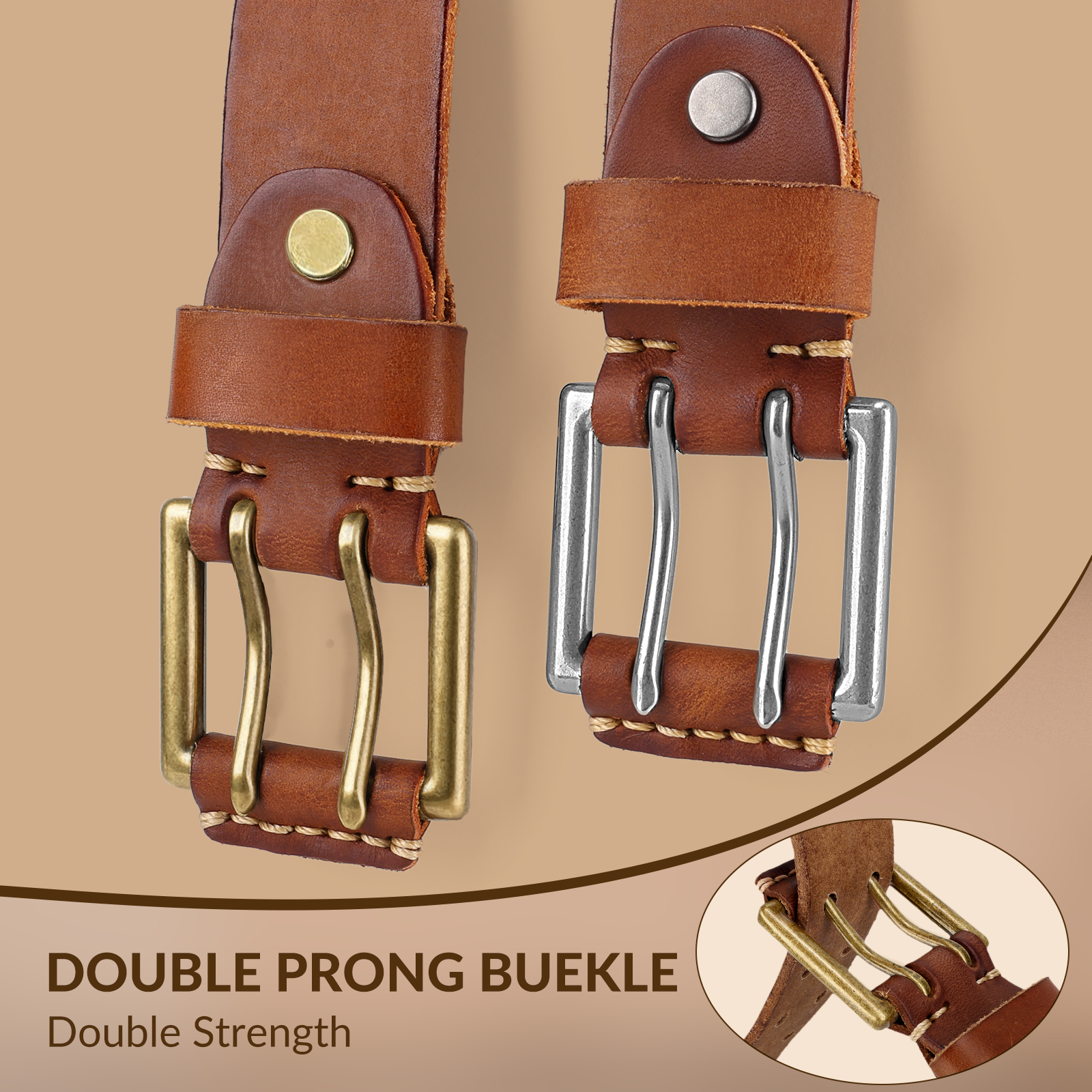 Full Grain Heavy Duty Work Leather Belt