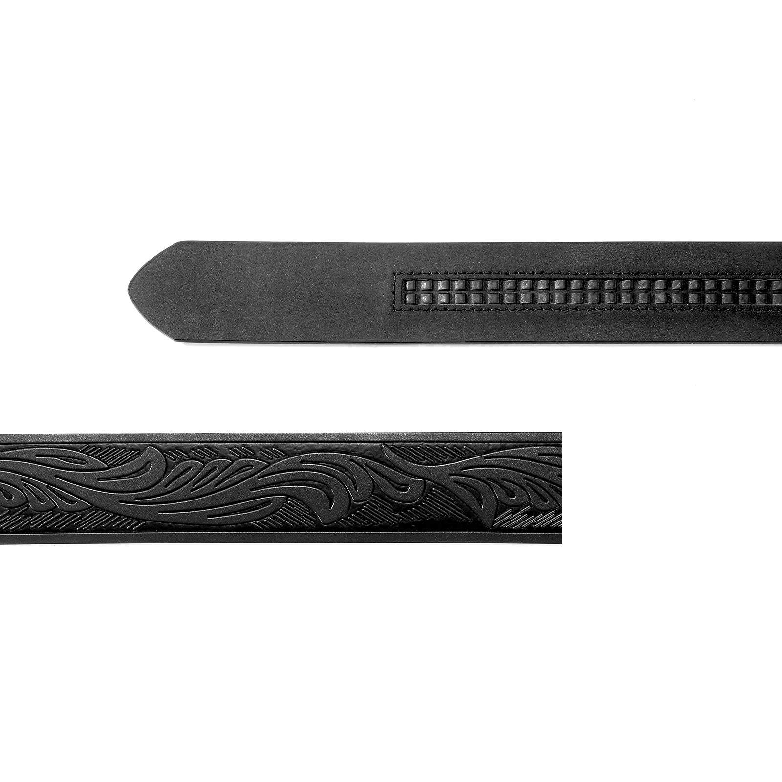 1.5" Western Embossed Ratchet Belt Strap | NO BUCKLE - JASGOOD OFFICIAL