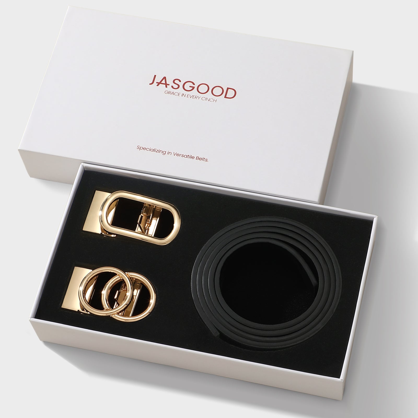 Ratchet Belt for Women | 2 BUCKLES + 1 STRAP - JASGOOD OFFICIAL
