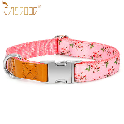 Cute Flower Dog Collars For Girl Female Small Medium Large