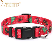 Soft Comfortable Puppy Red Green Christmas Pet Collars