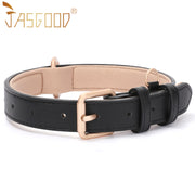 Adjustable Comfort Leather Colla Soft Pet Dog Collar