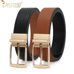 Men Women Comfortable Casual Leather Classic Reversible Belt