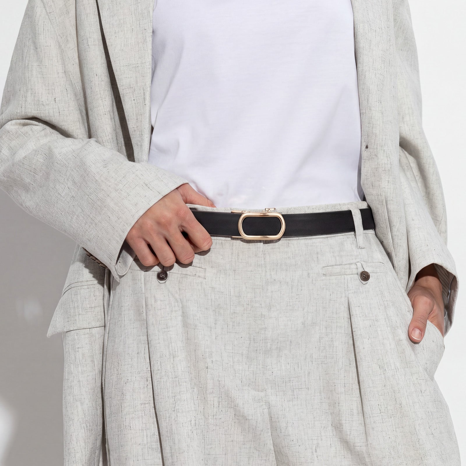 Ratchet Belt for Women | 2 BUCKLES + 1 STRAP