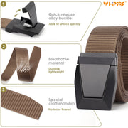 Nylon Military Tactical Belt Webbing Canvas Outdoor Web Belt