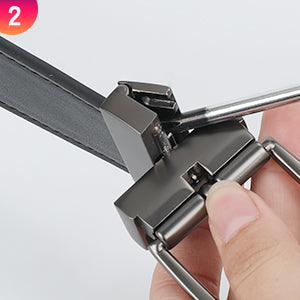 Men Women Comfortable Casual Leather Classic Reversible Belt - JASGOOD OFFICIAL