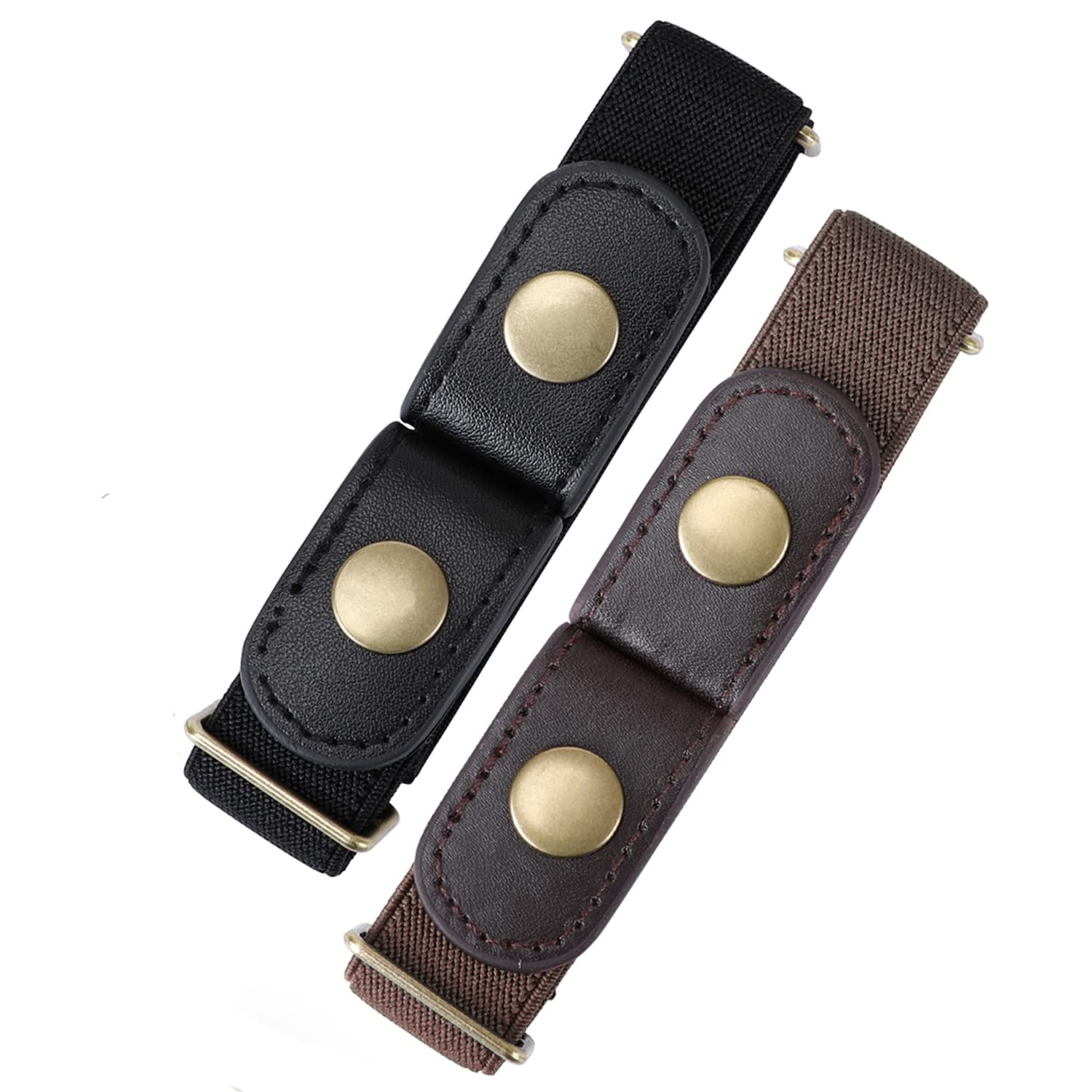 Adjustable Buckle Free Elastic Stretch Belts