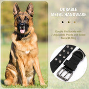 Double-breasted Adjustable Adjustable Tag Dog Collar